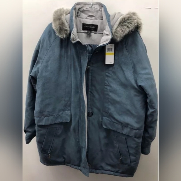 Forecaster Jackets & Blazers - Forecaster of Boston Winter Coat Size M Removable Faux Fur Hoodie NWT MSRP $220